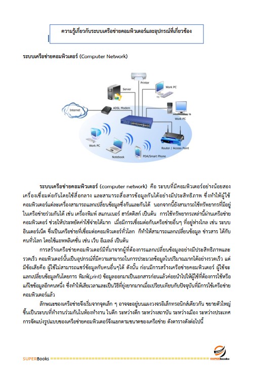 แนวข้อสอบ นักวิชาการคอมพิวเตอร์ปฏิบัติการ กรมสรรพสามิต