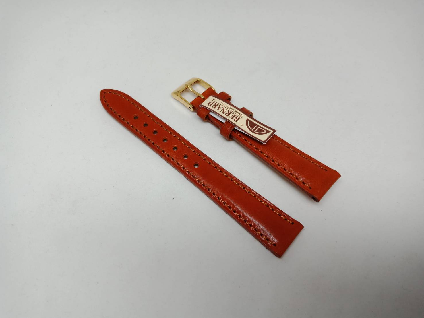 BERNARD สายนาฬิกาหนังวัวแท้ ขนาด 16 มม.