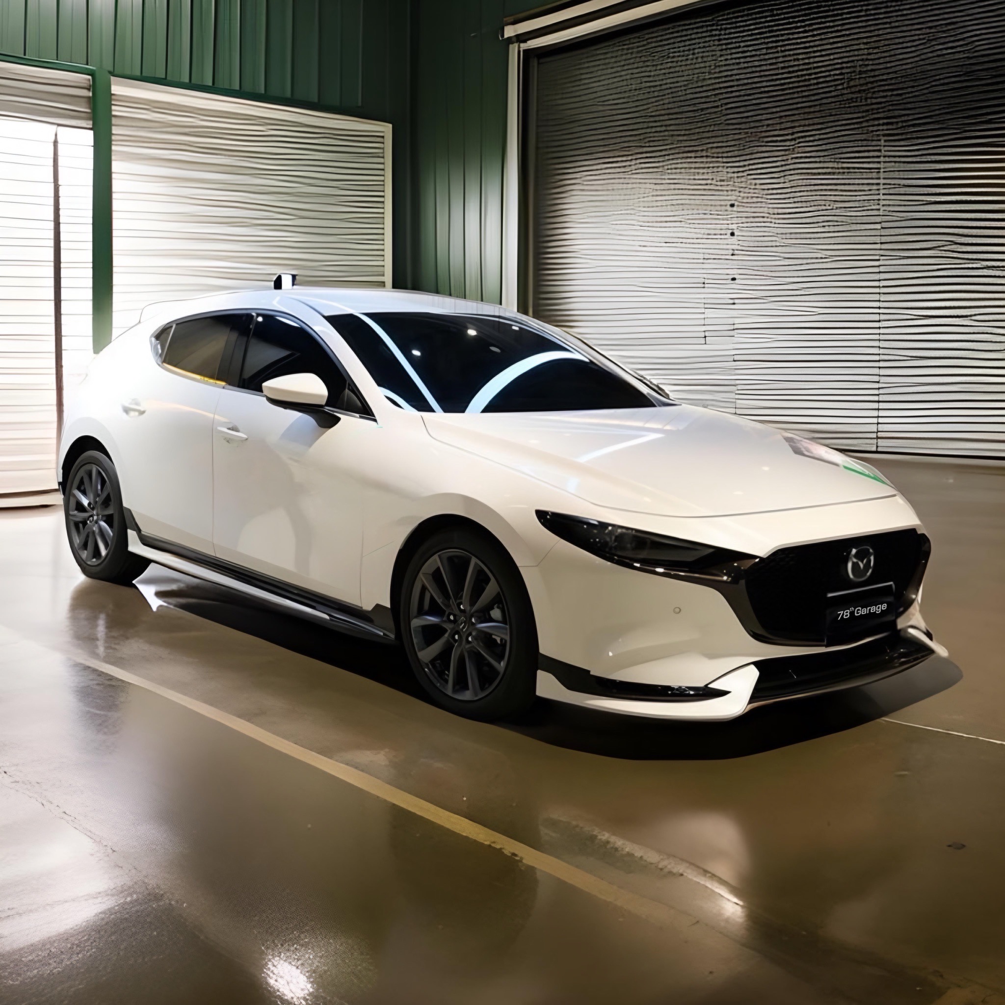 ชุดแต่ง Mazda 3 รุ่น 78th Garage Fastback