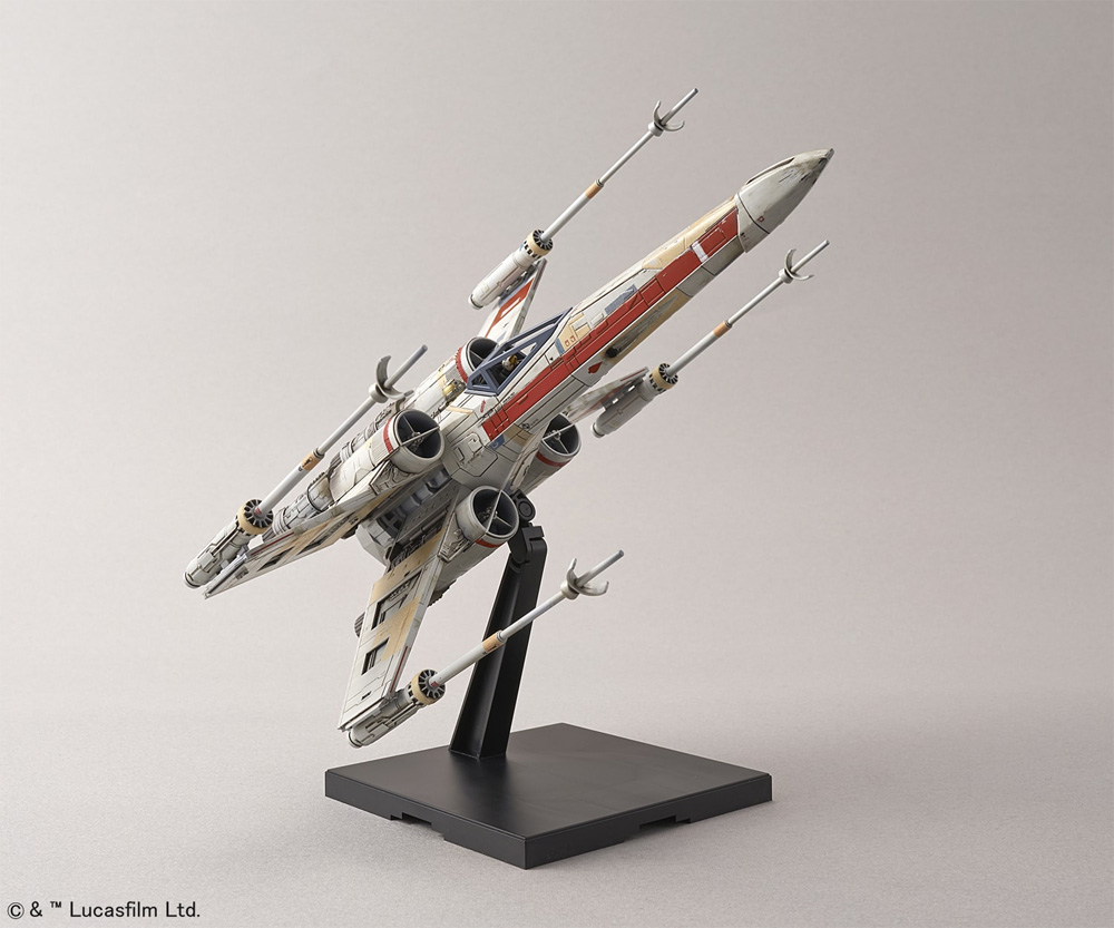 1/72 & 1/144 Red Squadron X-Wing Starfighter BANDAI - Star Wars