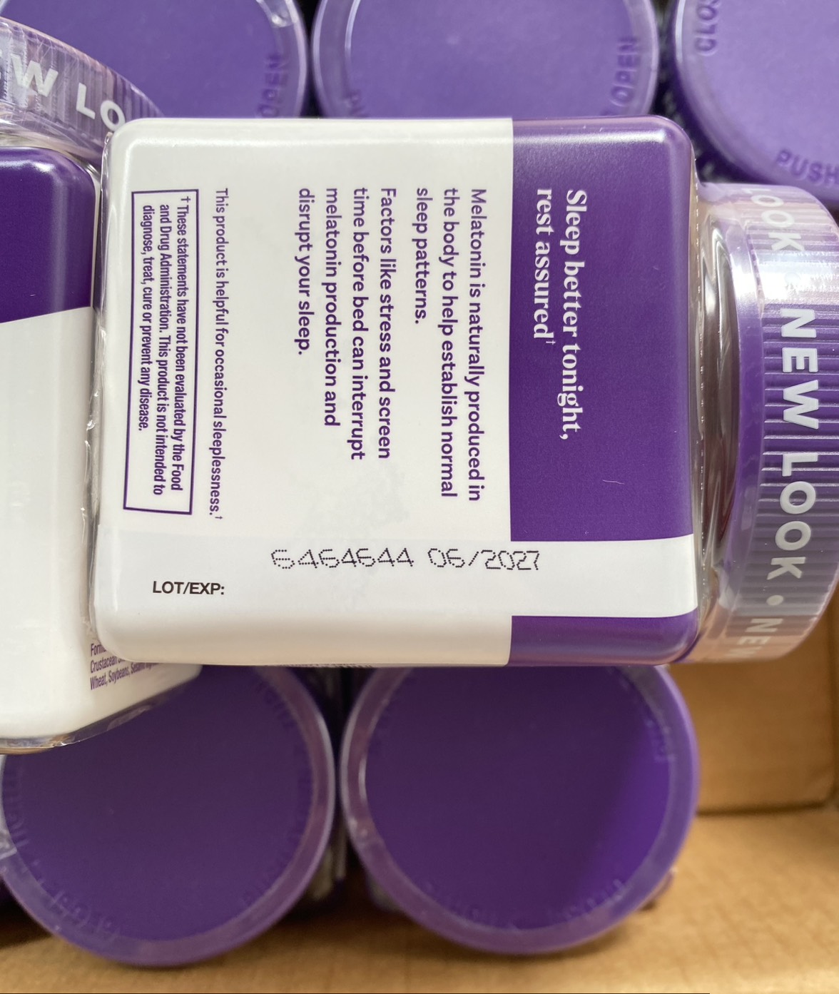 (แพ็คเก็จใหม่ 2025) Natrol Gummies Melatonin Strawberry 10 mg. บรรจุ 90 ชิ้น เยลลี่เมลาโทนิน ช่วยในการนอนหลับ (1กระปุก)