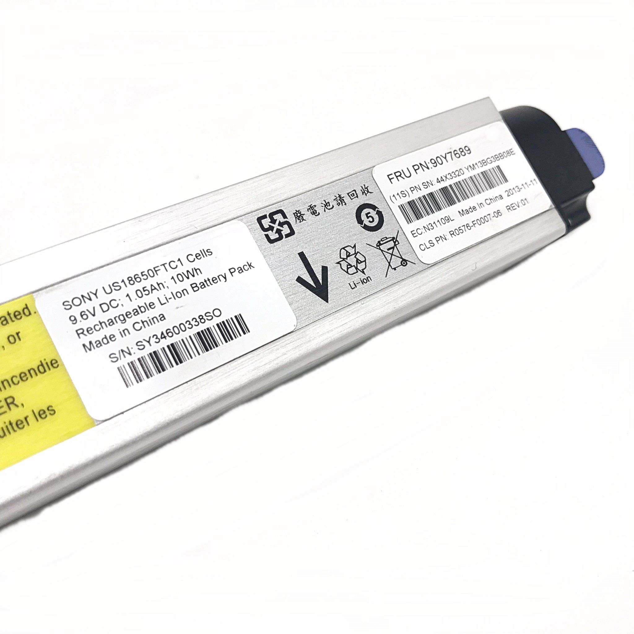 REF, IBM 44X3320 90Y7689 [TorCompTH Thailand - ขาย จำหน่าย ราคา] IBM Node cannister battery for V3500 / V3700 / V5000 with test report