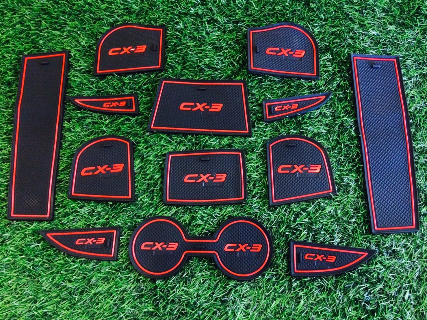 ชุดยางรองหลุม Mazda CX3 ตรงรุ่น ใส่ได้ครบทุกช่อง