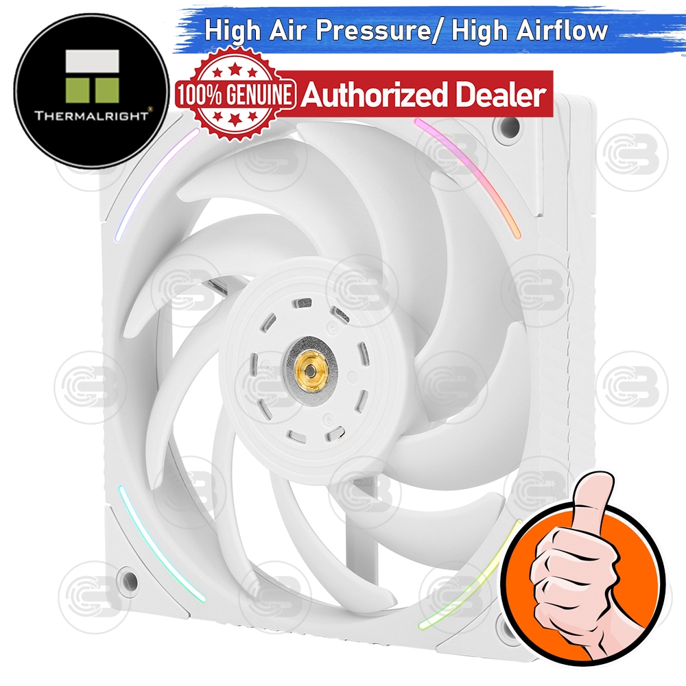 [CoolBlasterThai] Thermalright TL-K12W Optimized Static Pressure ARGB Fan Case (size 120 mm.) ประกัน 3 ปี