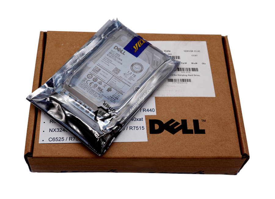 HDD Dell 1.2TB 10K SAS1Gbps ฮาร์ดดิส Server Dell 1.2TB แท้ ลด ราคา พิเศษ ตรงรุ่น ตรงสเปก Harddisk Server Dell T430 T630 R330 R430 R630 R730 แท้ รับประกันศูนย์ Dell Thailand 1 ปี