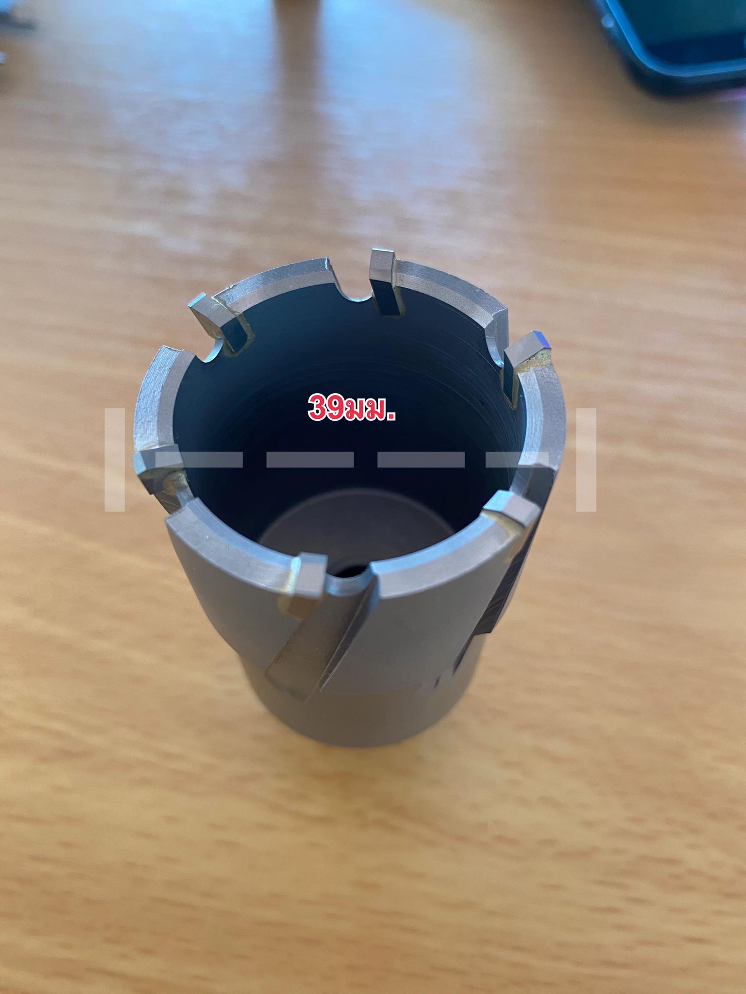 ดอกสว่านเจ็ทบอส แบบโฮลซอว์คาร์ไบสำหรับเจาะเหล็กหนา ด้วยสว่านแม่เหล็กไฟฟ้า ขนาด39*35 #3935