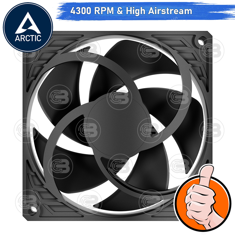 [CoolBlasterThai] ARCTIC P9 MAX PWM (size 92 mm.) PC Fan Case ประกัน 6 ปี