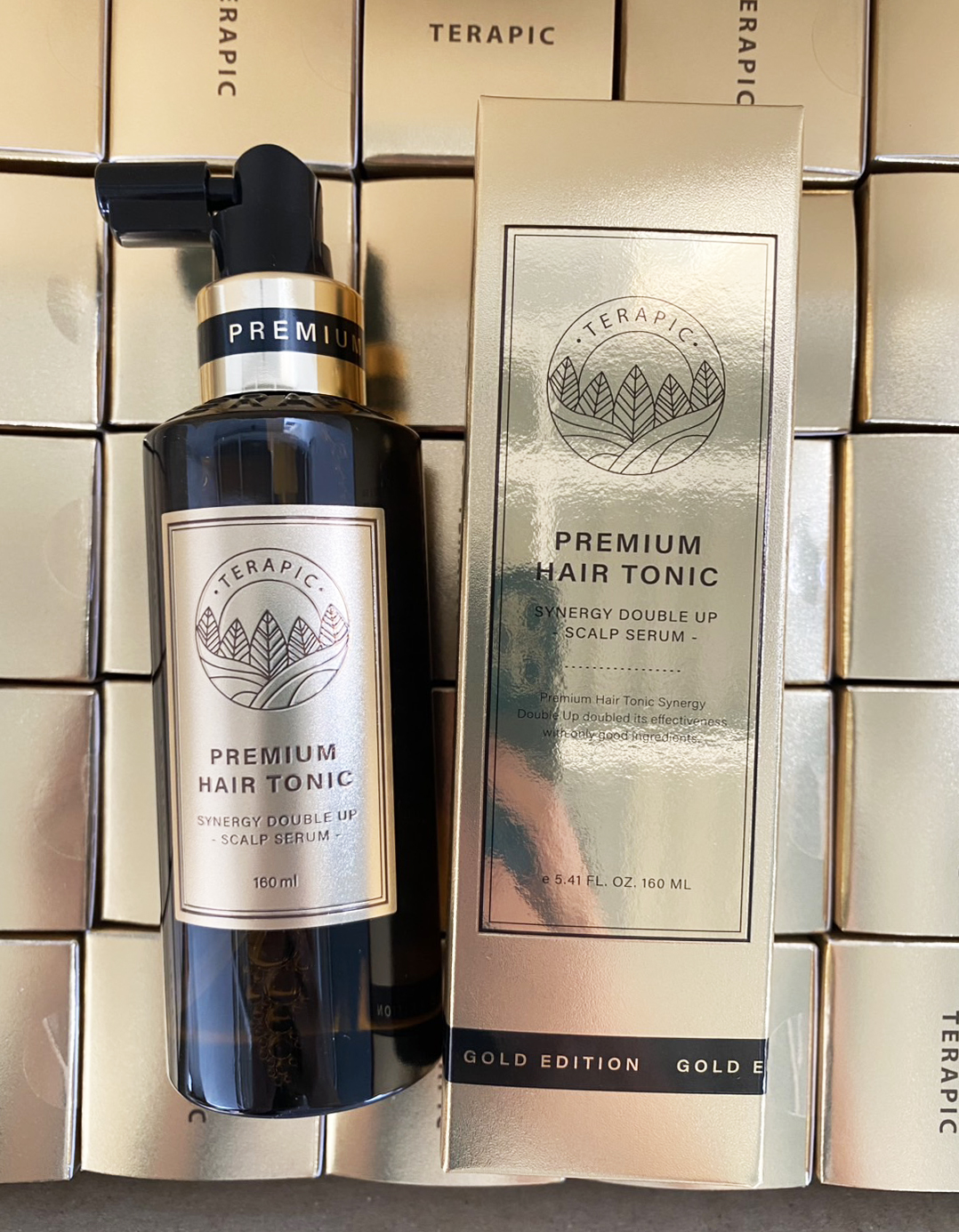 Terapic Premium Total Hair Tonic 150ml. เซรั่มสเปรย์จากเกาหลี แก้ผมร่วง ผมบาง