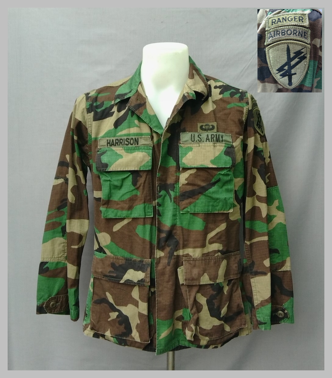 ขายแล้ว เสื้อทหารสหรัฐ woodland