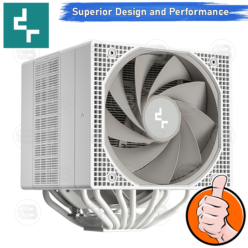 [CoolBlasterThai] DeepCool ASSASSIN IV WHITE Dual Tower CPU Cooler (LGA1700/AM5 Ready)