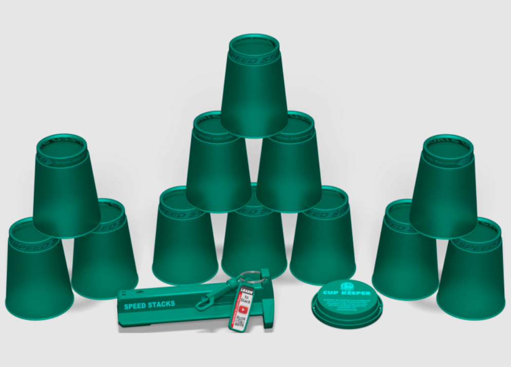 ชุดแก้วสแต็ครุ่นโปร G5 Pro Competitor Speed Stacks (แก้วPro Series 2+แผ่นรองPro Mat G5+นาฬิกาG5+กระเป๋า)