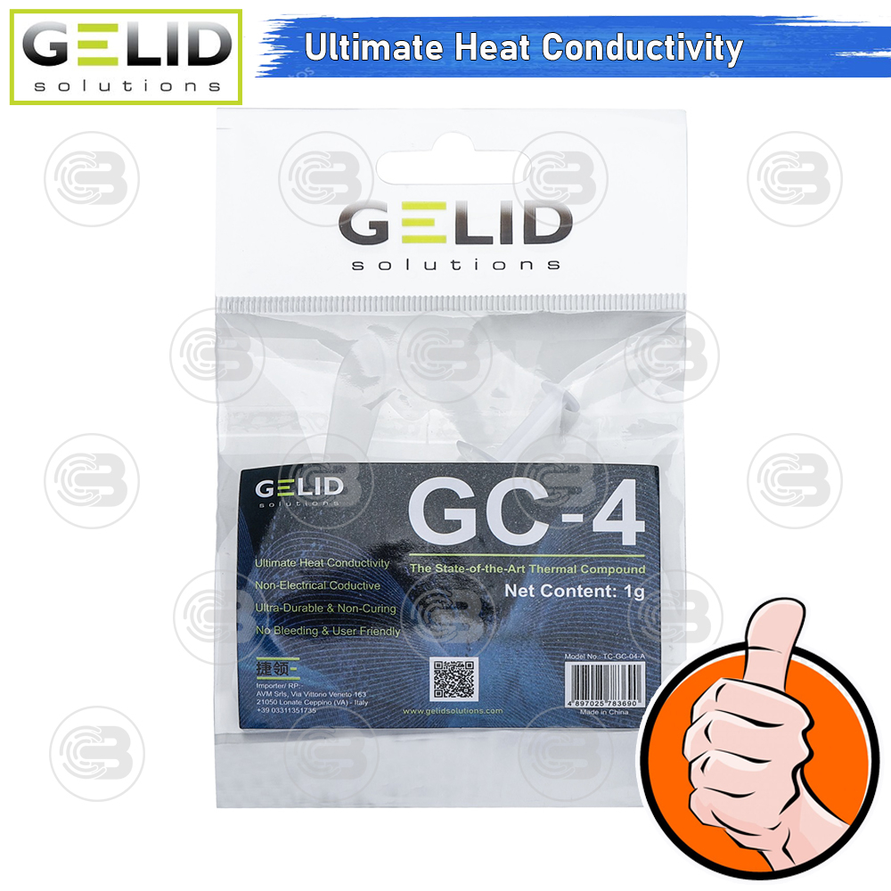 [CoolBlasterThai] GELID GC-4 Thermal Compound 1G.(TC-GC-04-A)