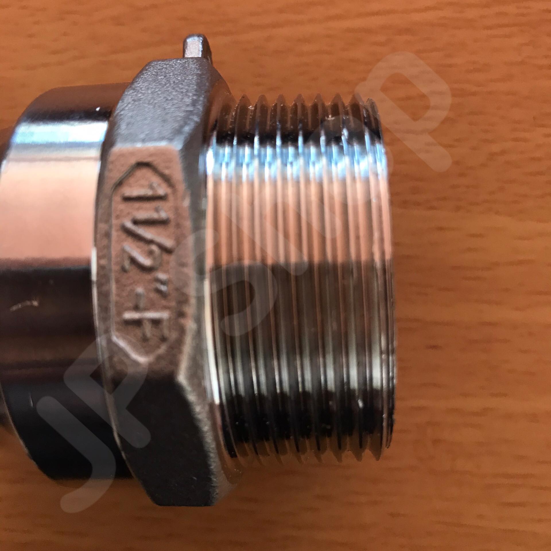 ข้อต่อสวมเร็วสแตนเลส316 ขนาด 1 1/2-F #0160