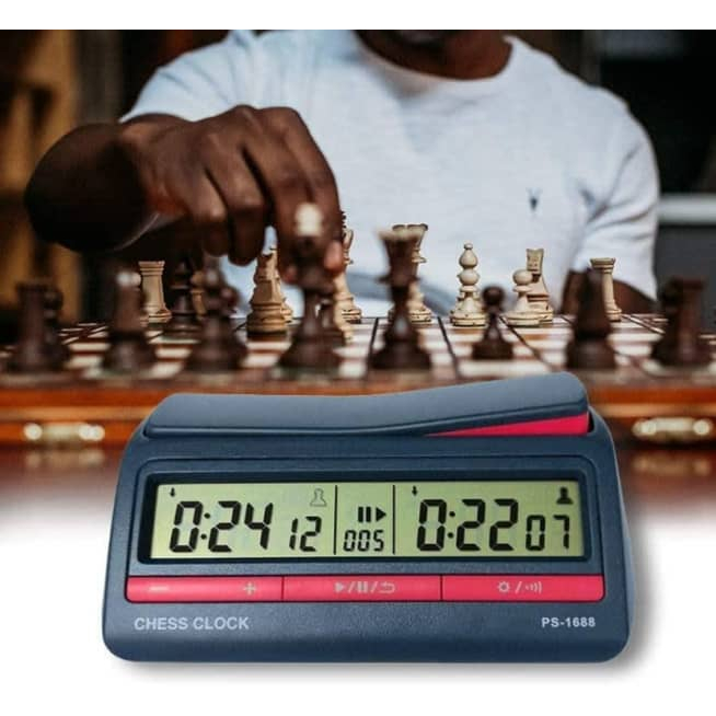 นาฬิกาจับเวลาหมากรุก ครอสเวิร์ด หมากล้อม Pursun Digital Clock PS-1688