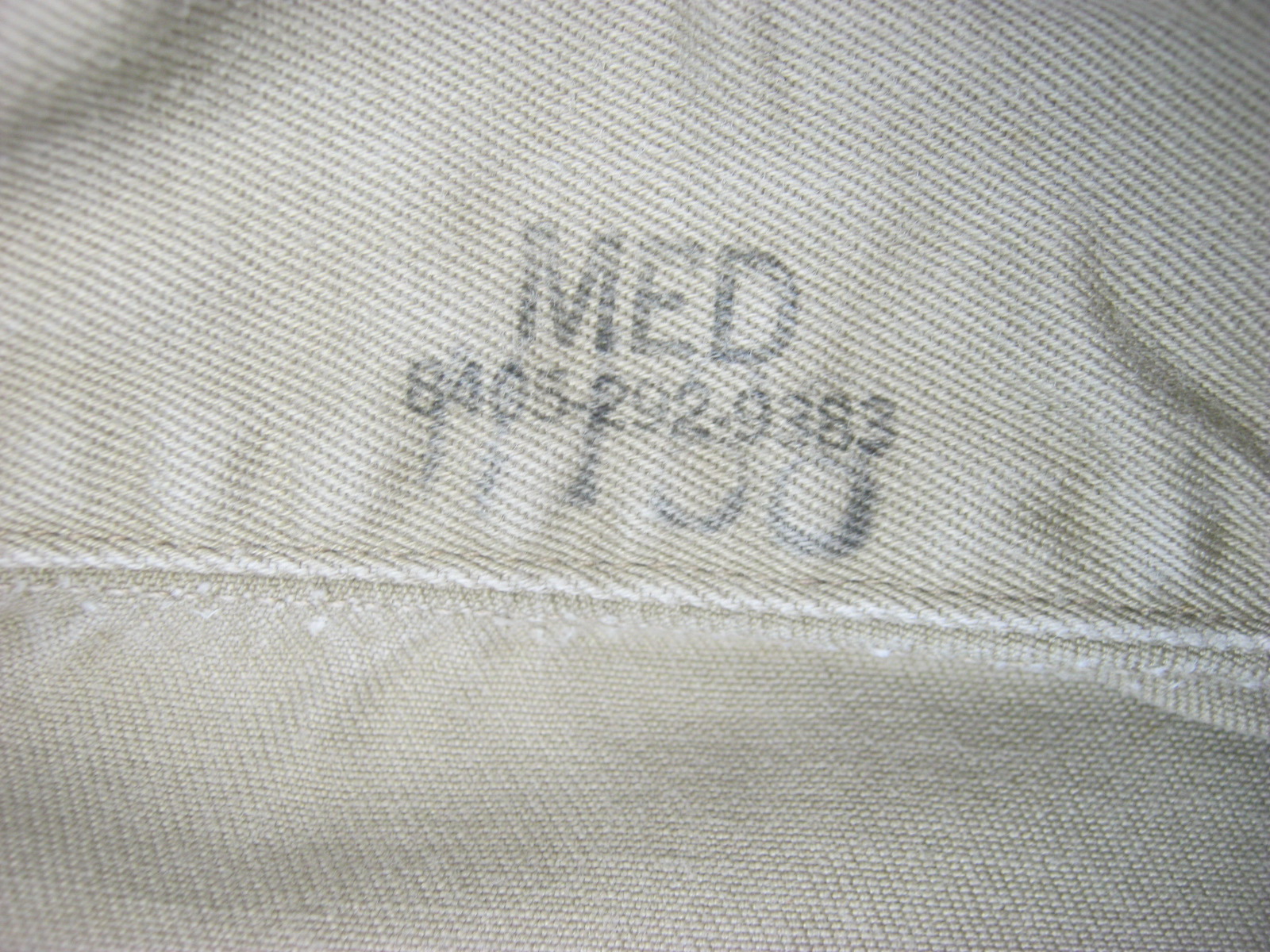 เสื้อทหารสหรัฐ กากี 1971 สงครามเวียตนาม