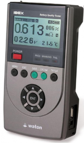 WATON IBEX-PRO Battery Tester เครื่องตรวจสอบคุณภาพแบตเตอรี่