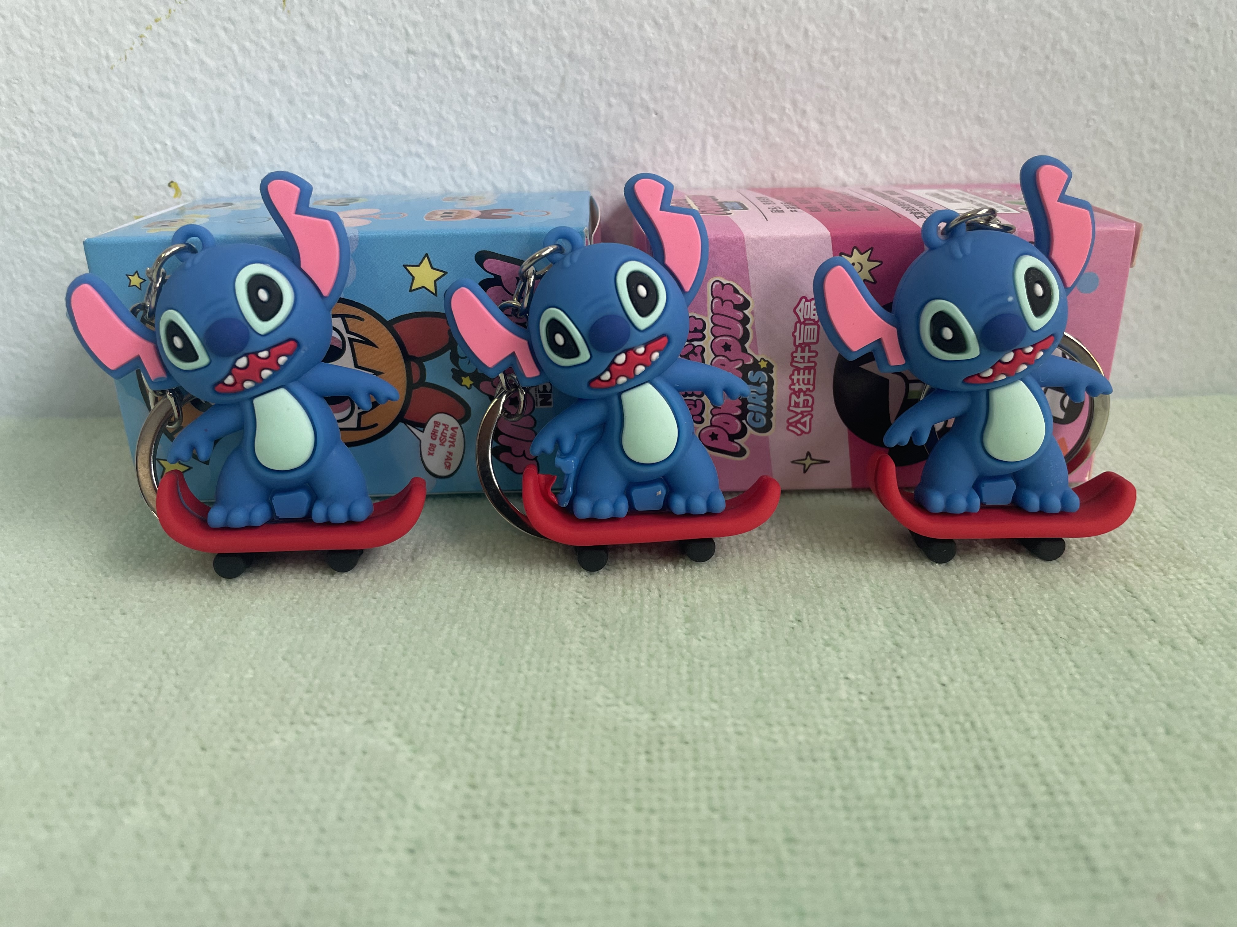 พวงกุญแจจี้ ลายStitch (สติช)