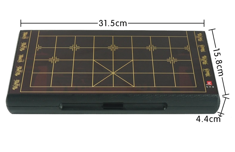 หมากรุกจีนแม่เหล็ก Red Agate Chinese Chess (size L) #AX-7