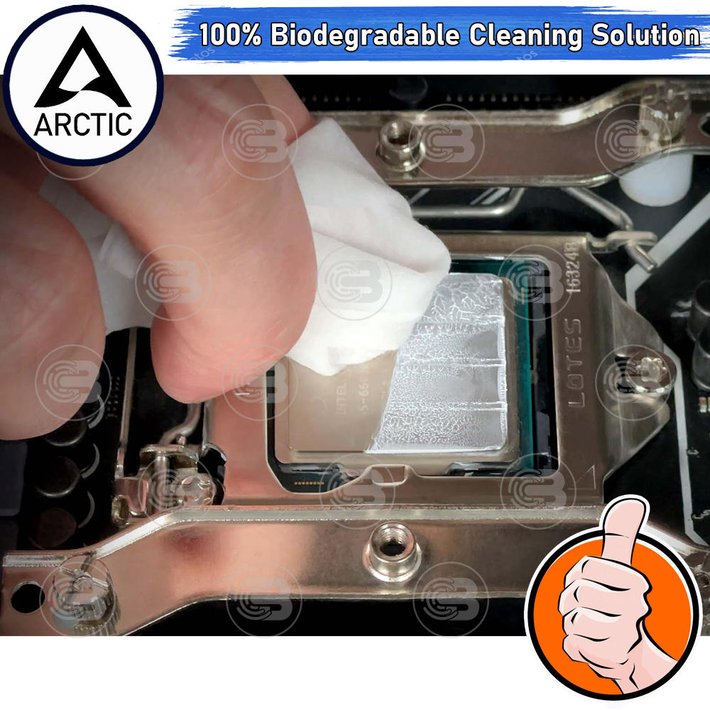 [CoolBlasterThai] Arctic MX-Cleaner 100% Biodegradable Cleaning Solution Box 40 PCS