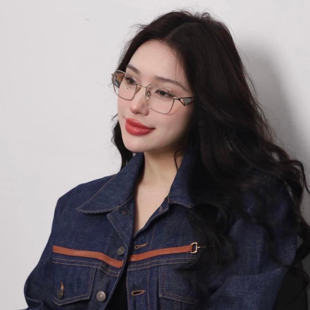 กรอบแว่นสายตา PRADA PR A51V ZVN1O1 - Pale gold