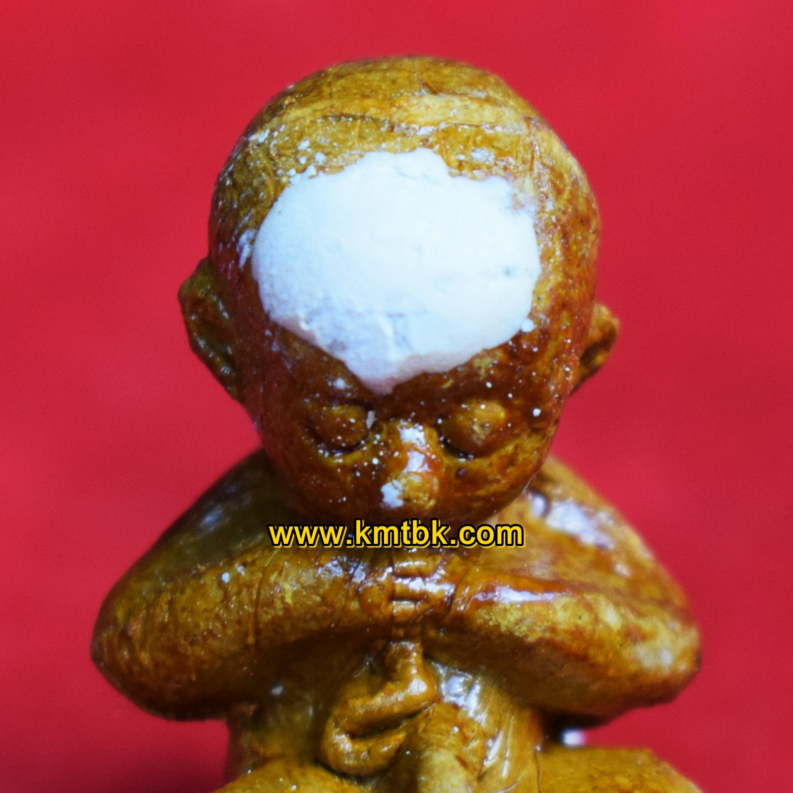 ลูกกรอกคะนองฤทธิ์ หลวงพ่อกอย วัดเขาดินใต้ จ.บุรีรัมย์ เนื้อผง รวยอย่างแรง ปี2553