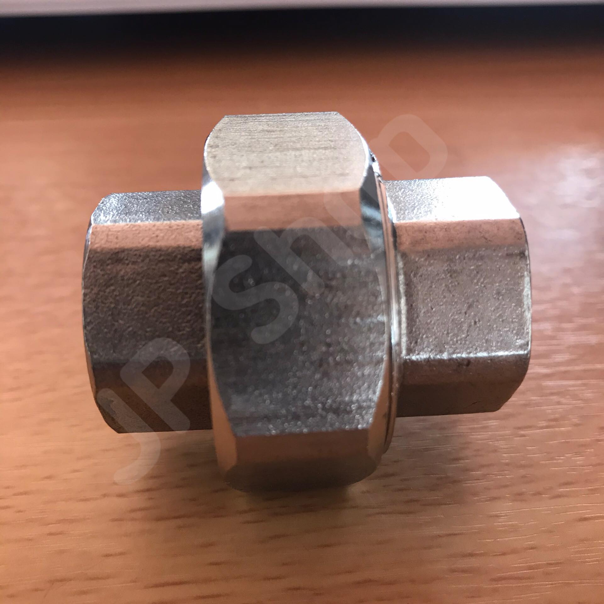 ข้อต่อตรงสแตนเลส304เกลียวใน ขนาด 4 หุน นิปเปิ้ลเกลียวใน 4 หุน #2954