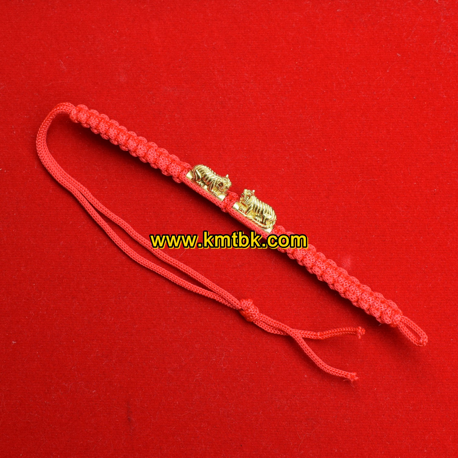 ตะกรุด ข้อมือเสือ วัดบางพระ (หลวงพ่อเปิ่น) จ.นครปฐม เสือเล็กคู่ ปี2559 ของแท้จากวัด