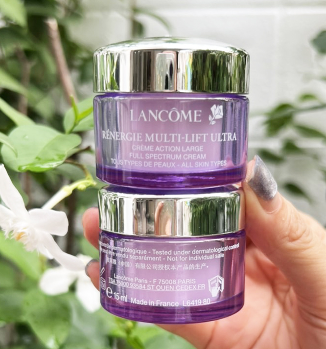Lancome Rénergie Multi-Lift Ultra Full Spectrum Cream 15ml. ครีมลดเลือนริ้วรอย สำหรับทุกสภาพผิว