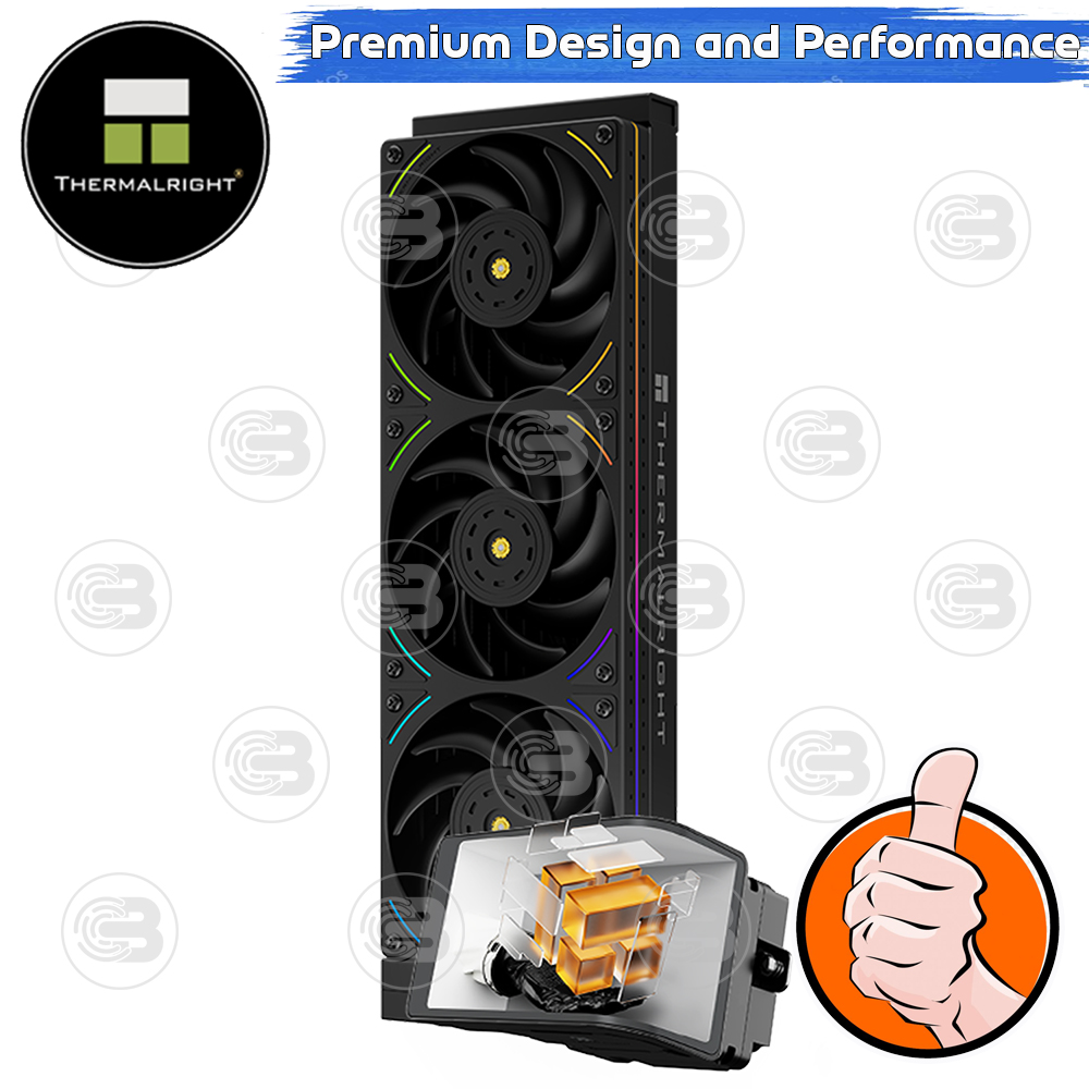 [CoolBlasterThai] Thermalright Wonder Vision 360 UB ARGB BLACK AIO Liquid CPU Cooler (AM5/LGA1851 Ready) ประกัน 6 ปี