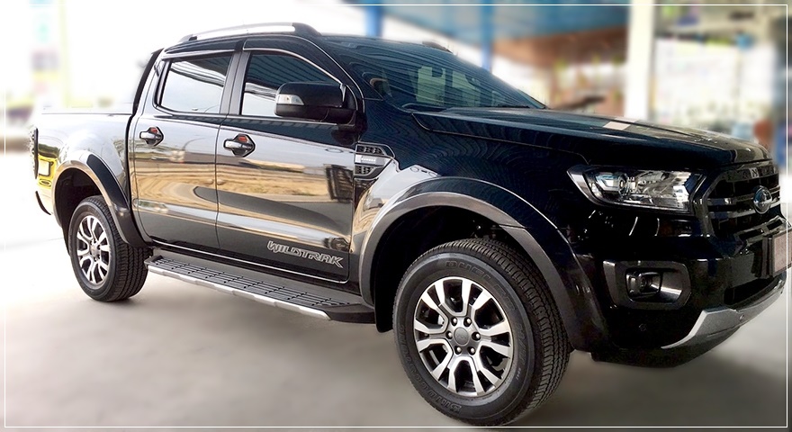 คิ้วล้อทรงแรพเตอร์ Raptor ฟอร์ดเรนเจอร์ Ford Ranger สำหรับปี 2018-2022