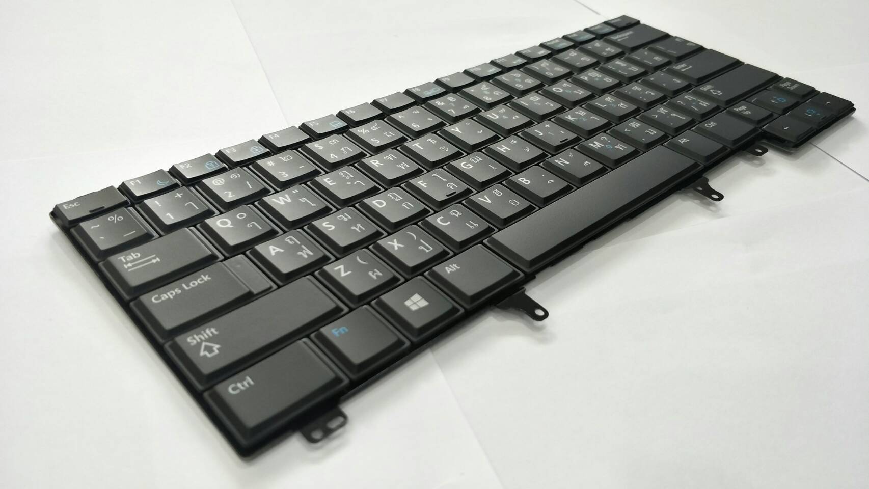 Keyboard Dell Latitude E6440, คีย์บอร์ด แป้นพิมพ์ Thai/Eng Dell Latitude 6440 DC9FG ของแท้รับประกันศูนย์ Dell Thailand On-site Service