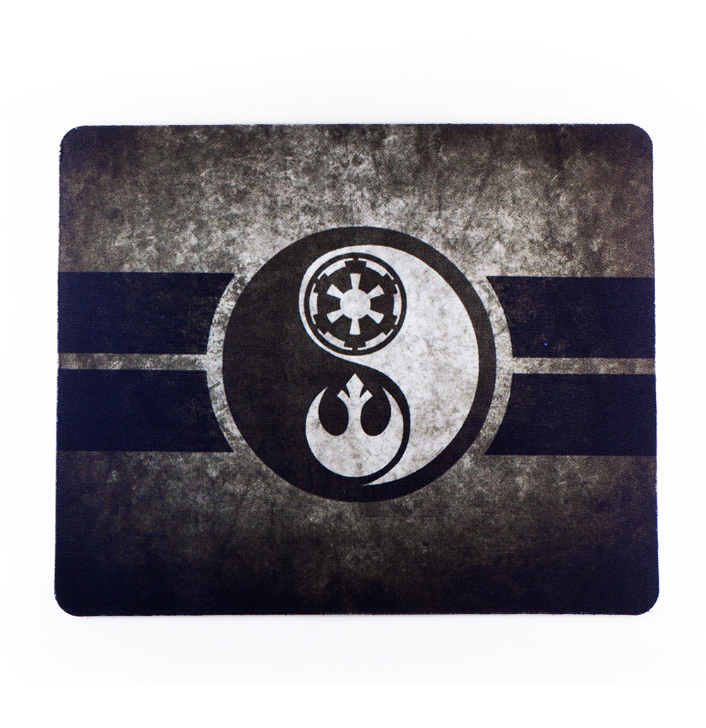 แผ่นรองเมาส์ Yin Yang of Rebel and Empire Logo - Star Wars Mouse Pad