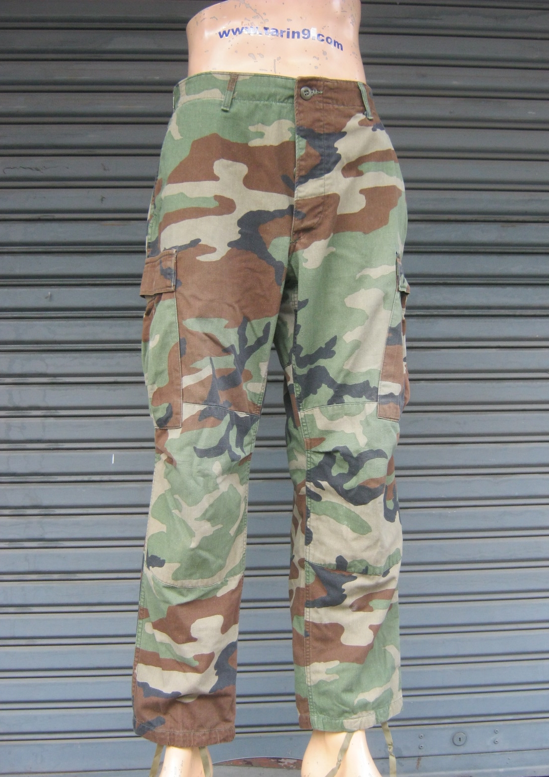 ขายแล้ว กางเกงทหาร USA woodland M81