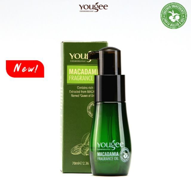 แท้พร้อมส่ง‣ Yougee Macadamia Fragrance Oil 70ml ยูจี แมคาเดเมีย ออยล์ ออยบำรุงผม