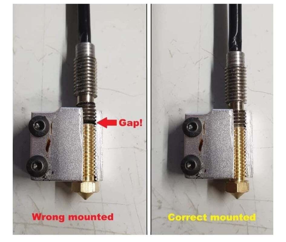 Hornet Bimetal titanium heatbreak (ALL METAL)