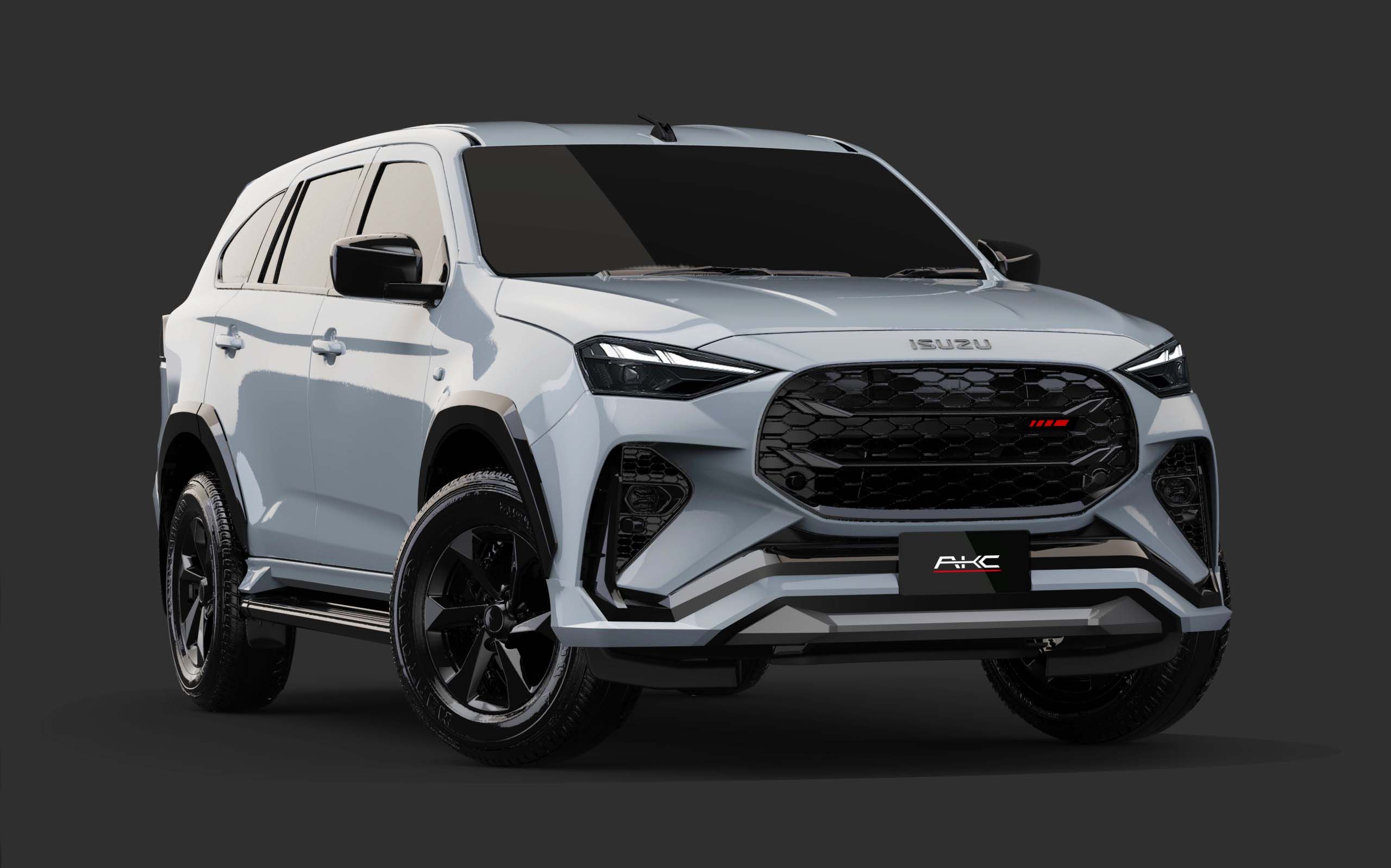 ชุดแต่ง ชุดสเกิร์ต Isuzu MU-X 2025 รุ่น AKC