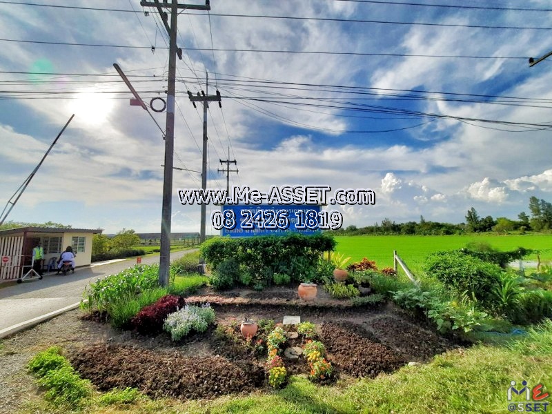 ขายที่ดินเปล่า ย่าน บึงทองหลาง ลำลูกกา คลอง11 : ใกล้บริษัท กิตติ แมนูแฟคเจอร์ริ่ง จำกัด : 3 ไร่ (แปลงละ 1 ไร่ มี 3 แปลงติดกัน / ราคาต่อแปลง / ราคาแต่ละแปลงไม่เท่ากัน)