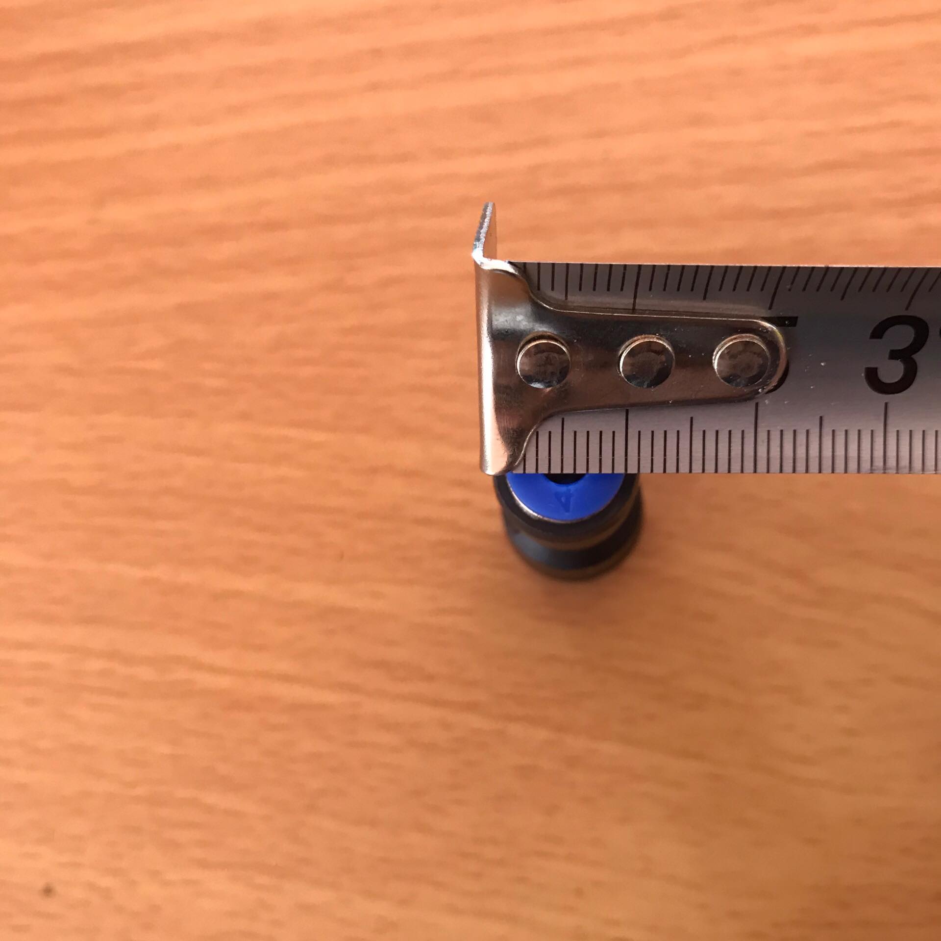 ข้อต่อลม PG 6-4 มม.-ต่อตรง ฟิตติ้งสายลม 6 ลด 4 มม. #6004