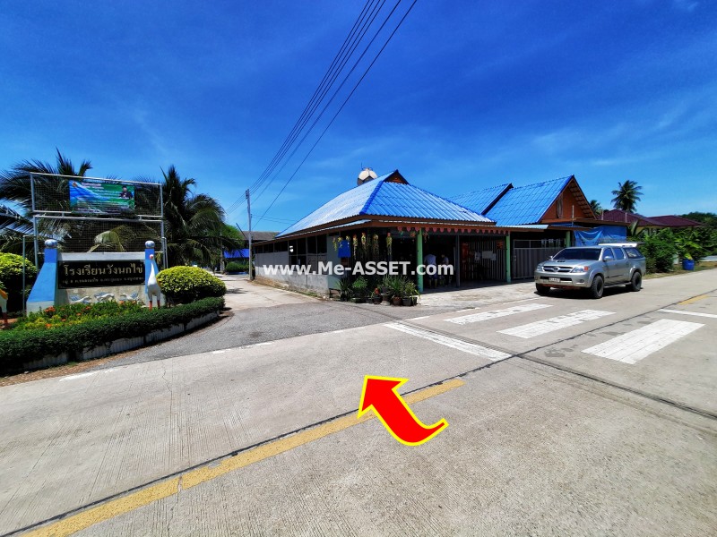 ขายที่ดินเกษตร สวนผสม ถ.บ้านวังนกไข่ ต.หนองนกไข่ อ.กระทุ่มแบน สมุทรสาคร / พื้นที่ 9-1-53 ไร่