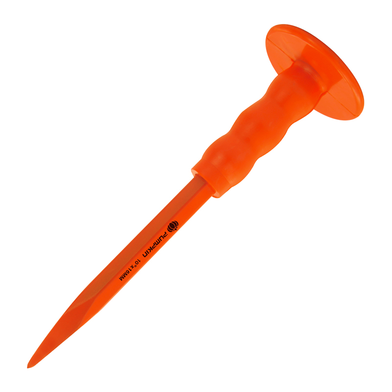 เหล็กสกัดหุ้มยางปากแหลม 10" PUMPKIN 28302