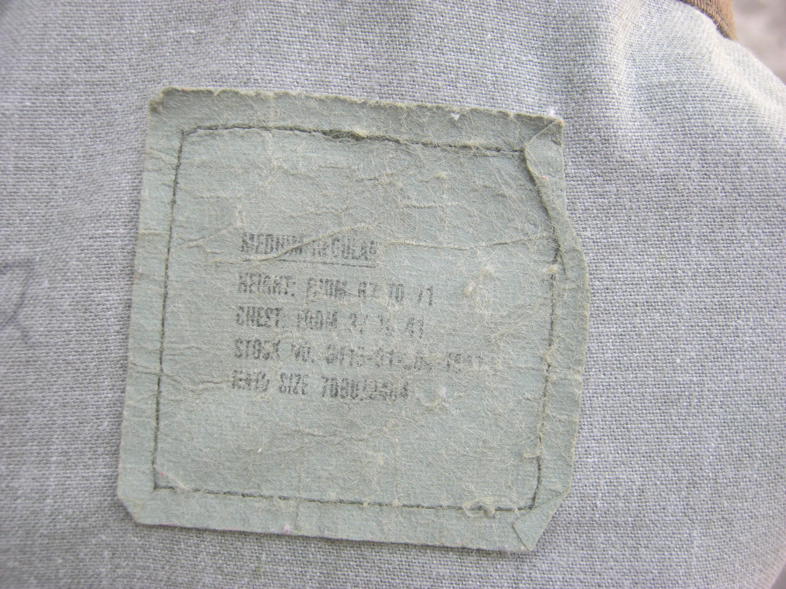 ลายพราง woodland ผ้าฝ้ายผสม Medium Regular