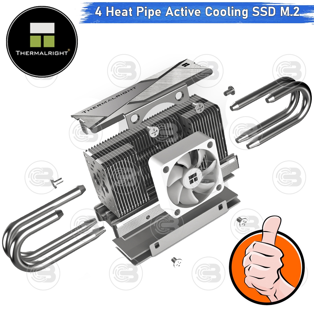 [CoolBlasterThai] Thermalright HR-10 2280 PRO SSD M.2 COOLING KIT With Heatpipe