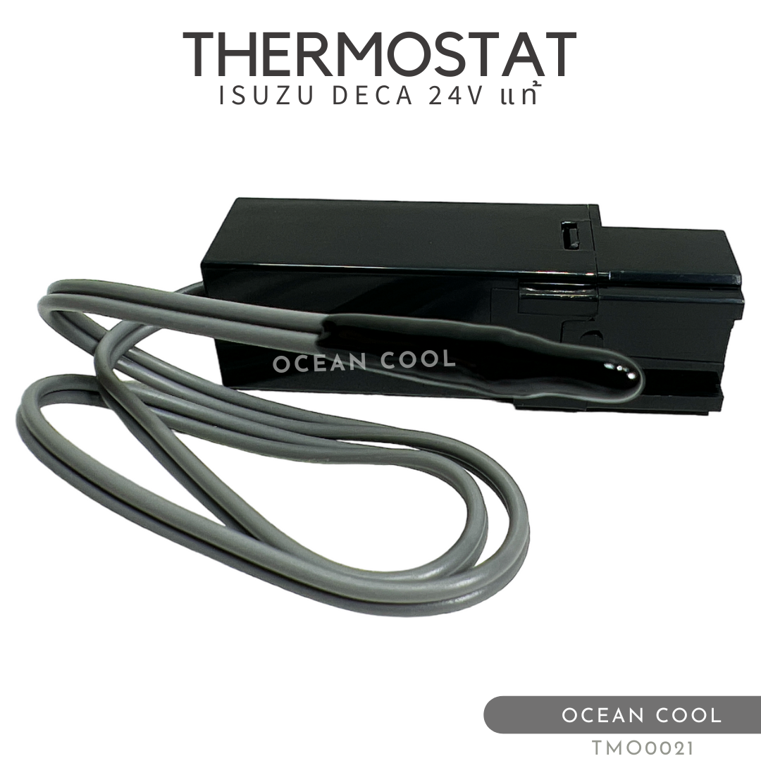 เทอร์โมสตัท อีซูซุ เดก้า , ร็อกกี้ , ฮีโน่ เมก้า 6 ขา 24 โวลต์ แท้ เบอร์ 2501 TMO0021 THERMOSTAT ISUZU DECA , HINO MEGA 6 PIN 24V เทอร์โมแอร์รถยนต์