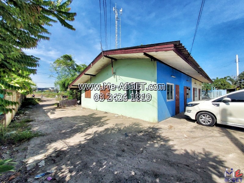 ขายที่ดินถมแล้ว พร้อมสิ่งปลูกสร้าง ติดถนน 2 ด้าน ย่าน หนองระแหง วัชรพล คลองสามวา หทัยราษฎร์ : ใกล้เลียบด่วนกาญจนาภิเษก-ทางด่วนจตุโชติ : 346 ตร.วา