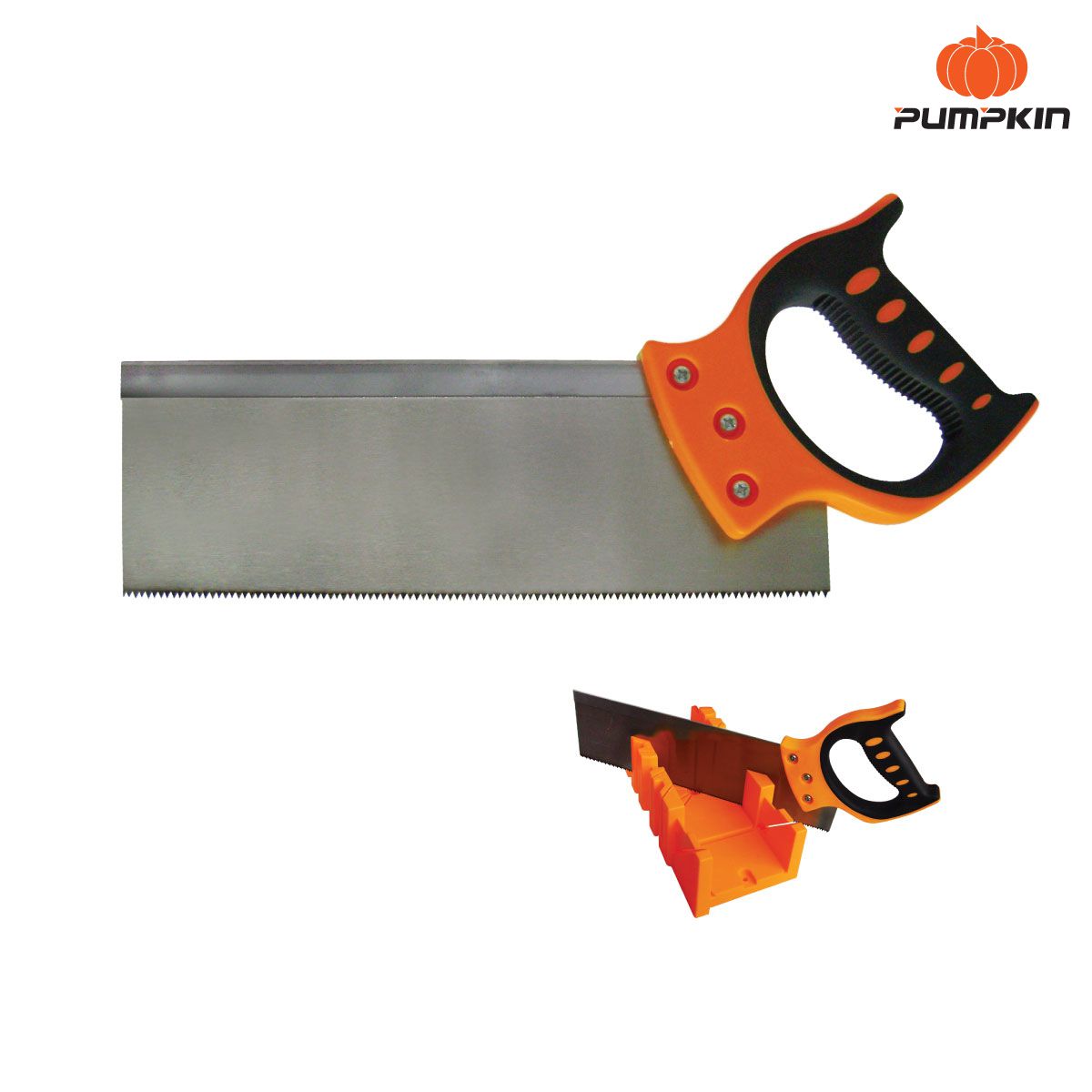 เลื่อยปังตอพร้อมกล่ององศา 10TPI PUMPKIN 32107(15746)