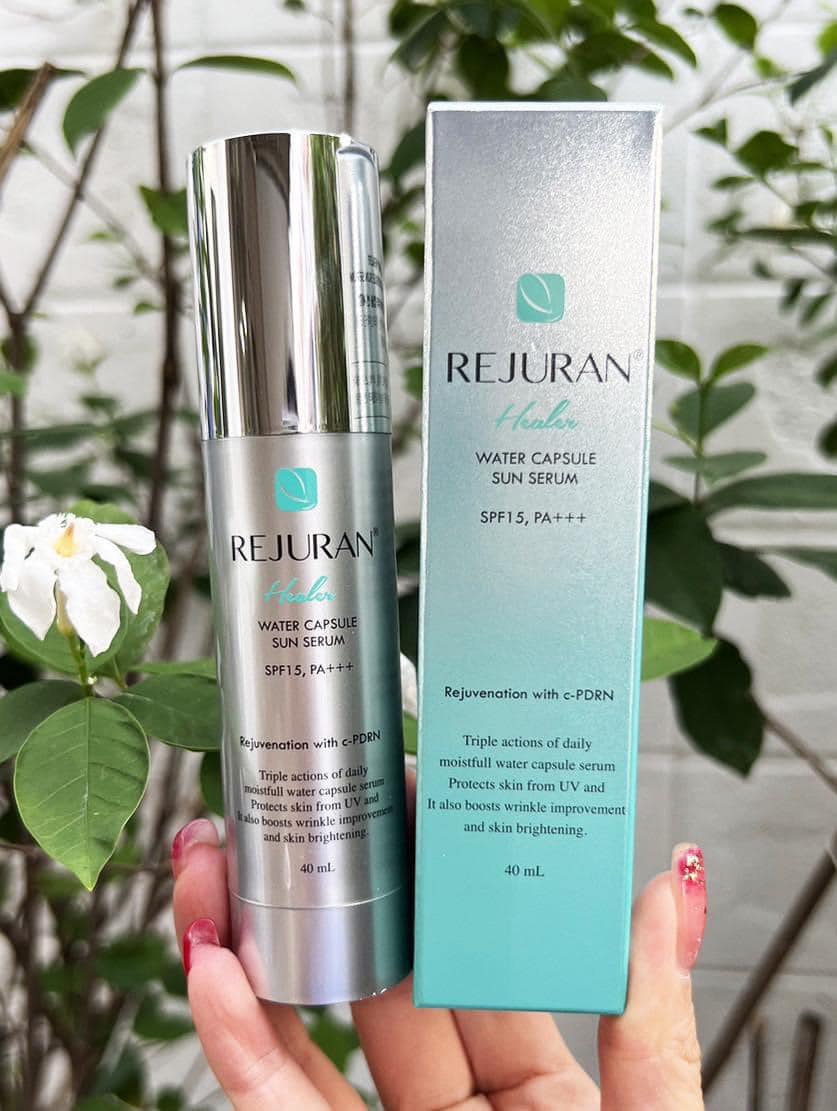 เซรั่มกันแดด REJURAN Healer Water Capsule Sun Serum SPF 15+ PA+++ ขนาด 40ml.