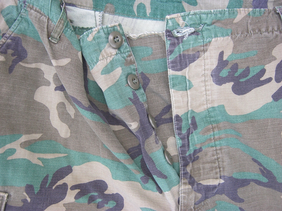 ขายแล้ว กางเกง ERDL 1981 CAMOUFLAGE PATTERN TROUSERS