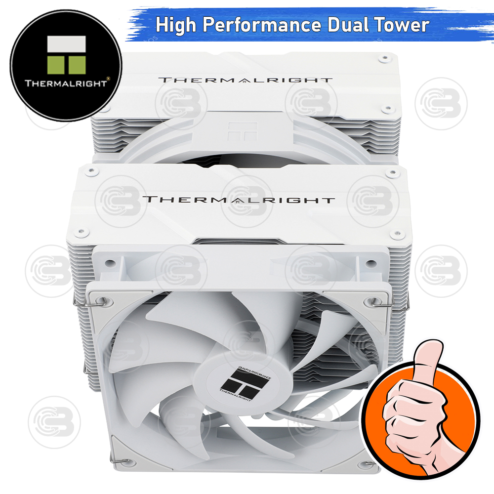 [CoolBlasterThai] Thermalright Peerless Assassin 140 White Heat Sink (AM5/LGA1851 Ready) ประกัน 3 ปี