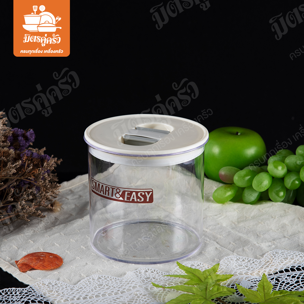 โหลสุญญากาศ (ฝาบีบ) ทรงกลม - PN3302