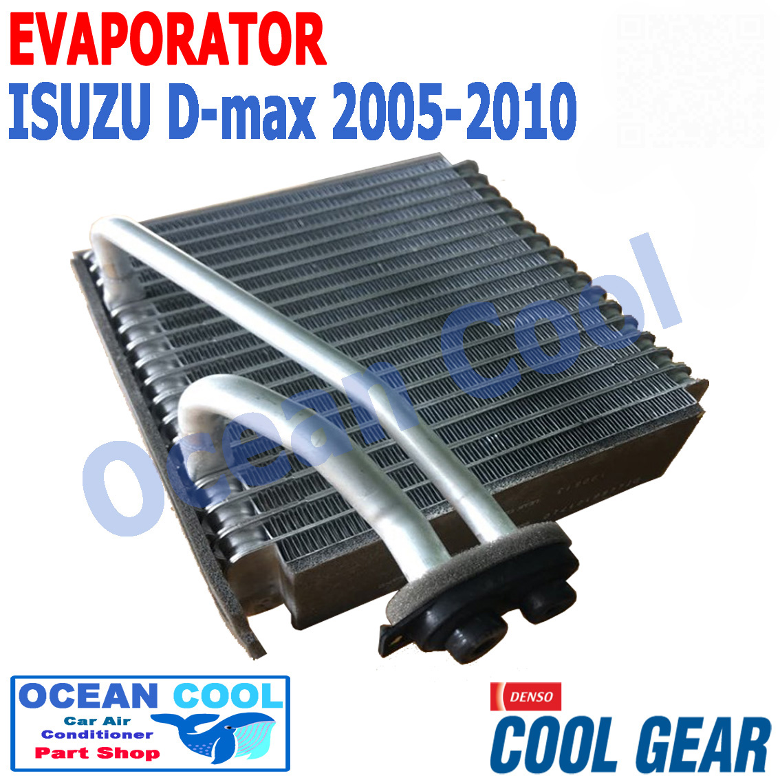 คอยล์เย็น อีซุซุ ดีแม็ก 2005 - 2010 EVA0014 เชฟโรเล็ต โคโลราโด 2004 D-MAX 2005 EVAPORATOR chevrolet COLORADO 2004 COOL GEAR รหัส DA447610-17404W ตู้แอร์ คอยเย็น ดีแม็ก ดีแมค dmax อะไหล่ แอร์รถยนต์